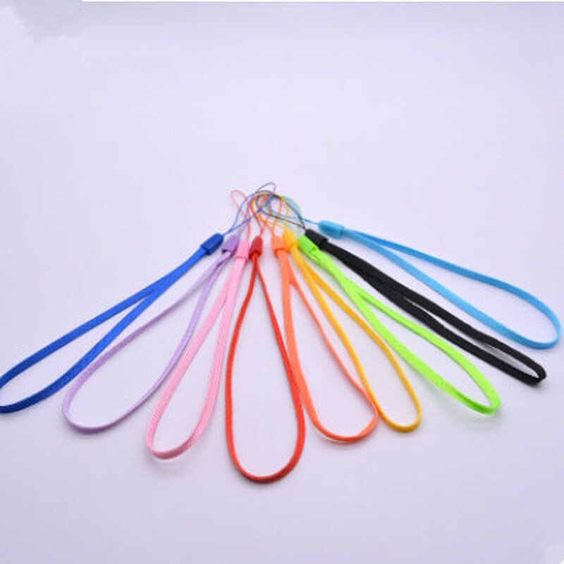 10PCS Hand Handgelenk Lanyard Gurt String für Telefon IPhone 7 8X6 USB-Sticks Schlüssel Schlüsselanhänger ID name Tag Abzeichen Halter