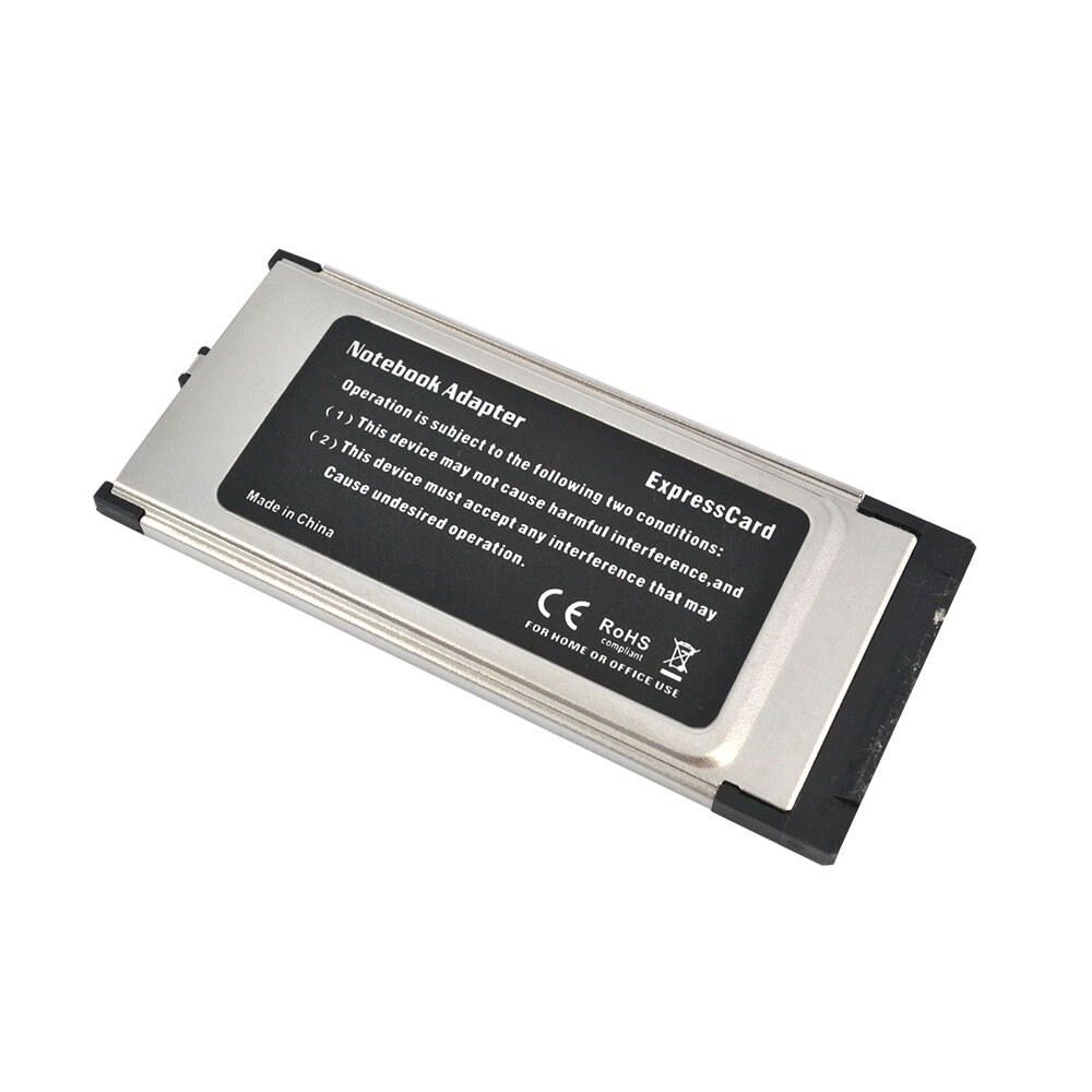Kebidumei 2022 Pci Express Card Expresscard Usb 3.0 2 Port Adapter 34 Mm Express Card Converter