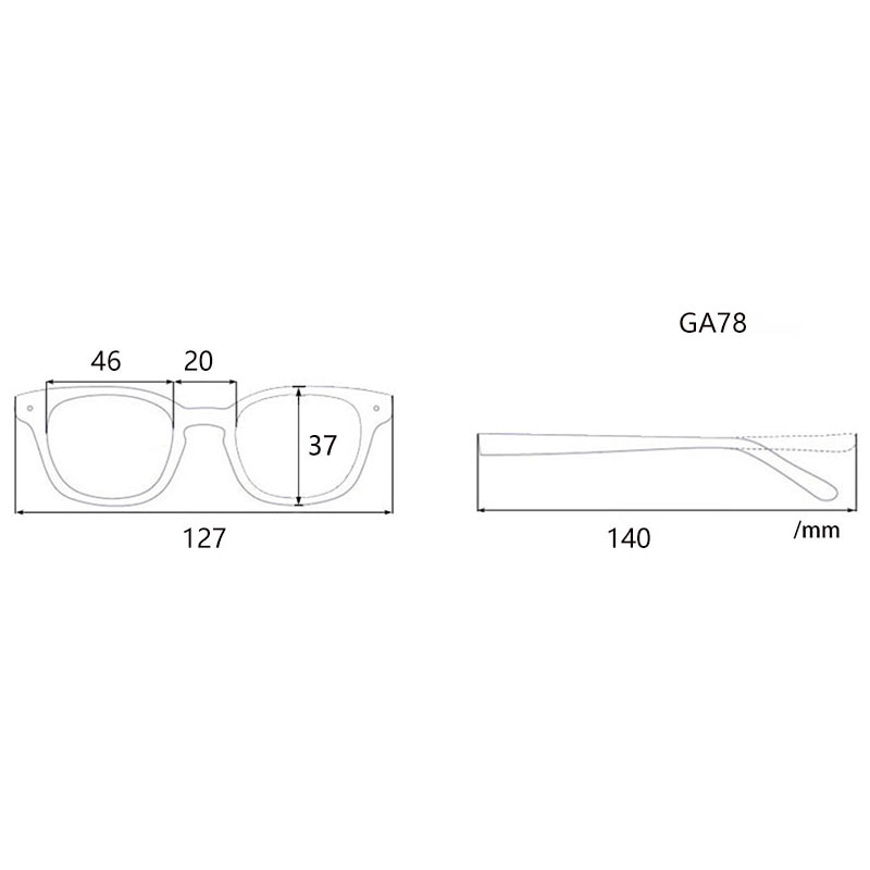Small vintage oval metal eyeglasses frames for myopia presbyopia high diopters prescription eyewear