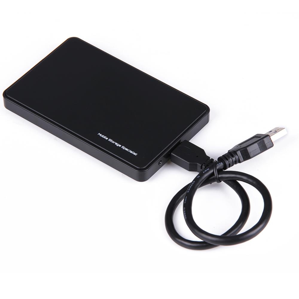 VKTECH 2TB Mobile HDD Enclosure Caddy Case 2.5"inch Sata to USB HDD Hard Drive External Enclosure Case Hard Disk Enclosure Newst