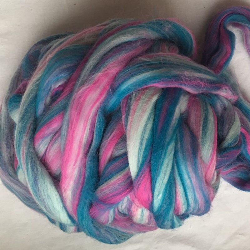 WFPFBEC mengsel Merinowol voor vilten wol roving fiber 50g 100g 200g 300g 500g 1000g Perfect in Natte en naaldvilten nr 103