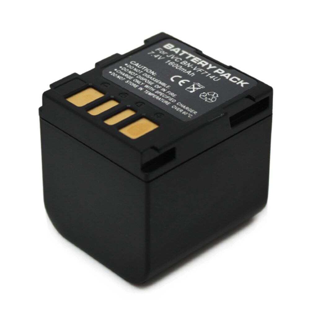 WHCYonline 1600mAh BN-VF714U BNVF714 Camera Battery For JVC GR-D250 GR-DF590 GR-X5 GZ-MG40 GZ-MG50 DSC-E6 DSC-J4 GR-D270 GR-D271