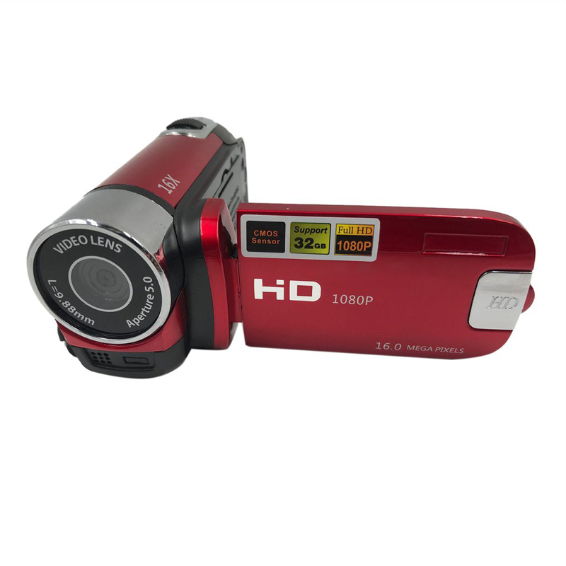 Mini Tragbare 2,7 Zoll Digital Video Kamera Camcorder TFT LCD Bildschirm voll HD 16x Zoomen DV Kamera COMS Video Umkodierung