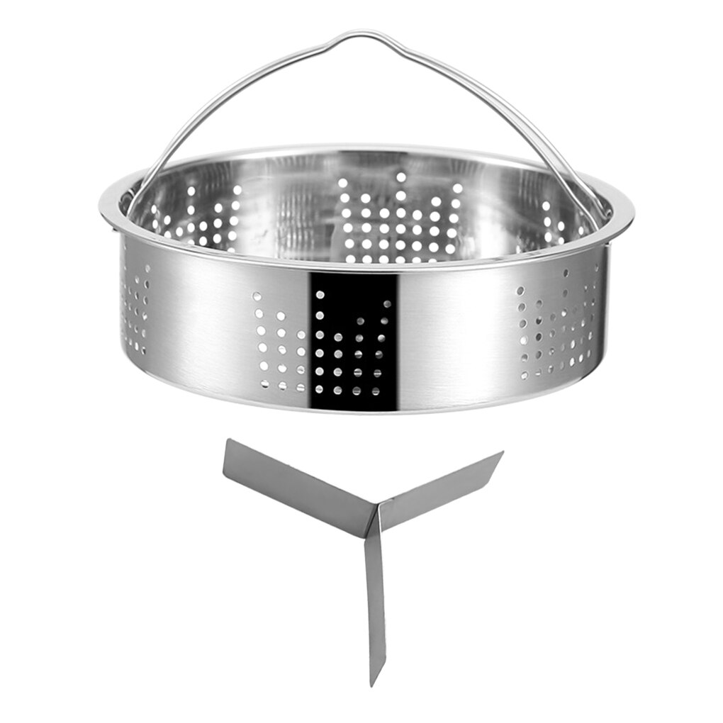 Pressure Cooker Steamer Basket 304 Stainless Steel Egg Steaming Rack Kitchen Cooking Steamer Stand Home Cookware Supplies