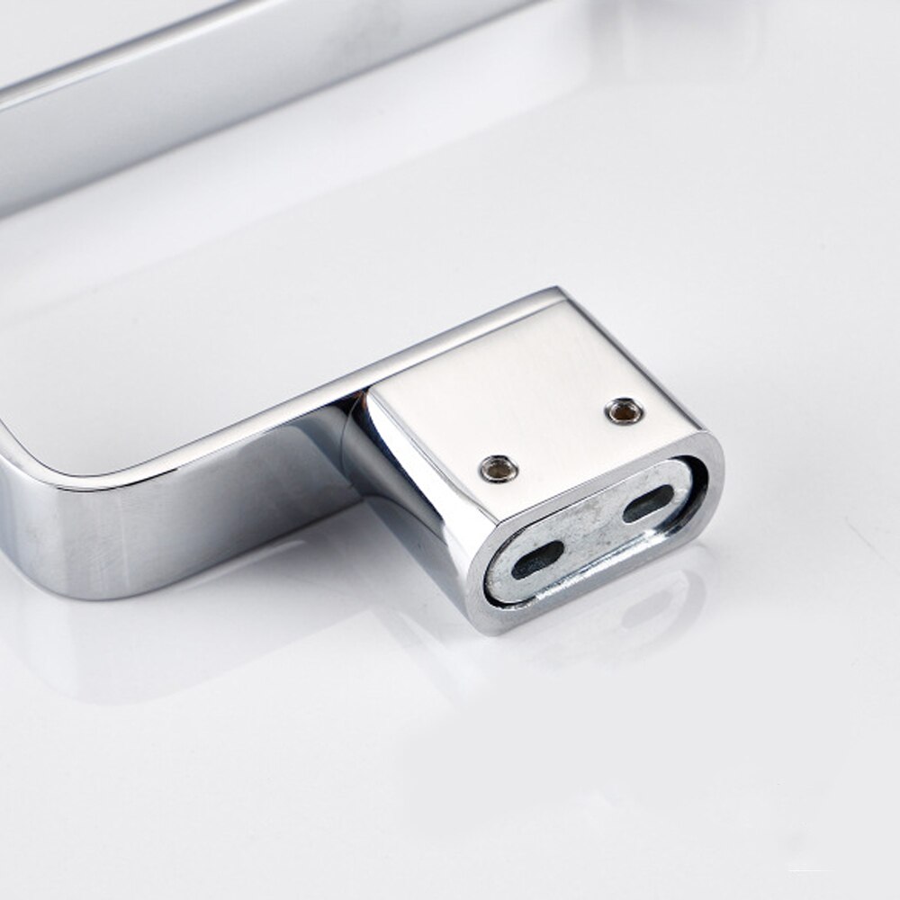 Handdoek Houder Koper Solid Chrome Papieren Handdoek Houder Badkamer Muur Papierrol Houder Verchroomd Handdoekenrek