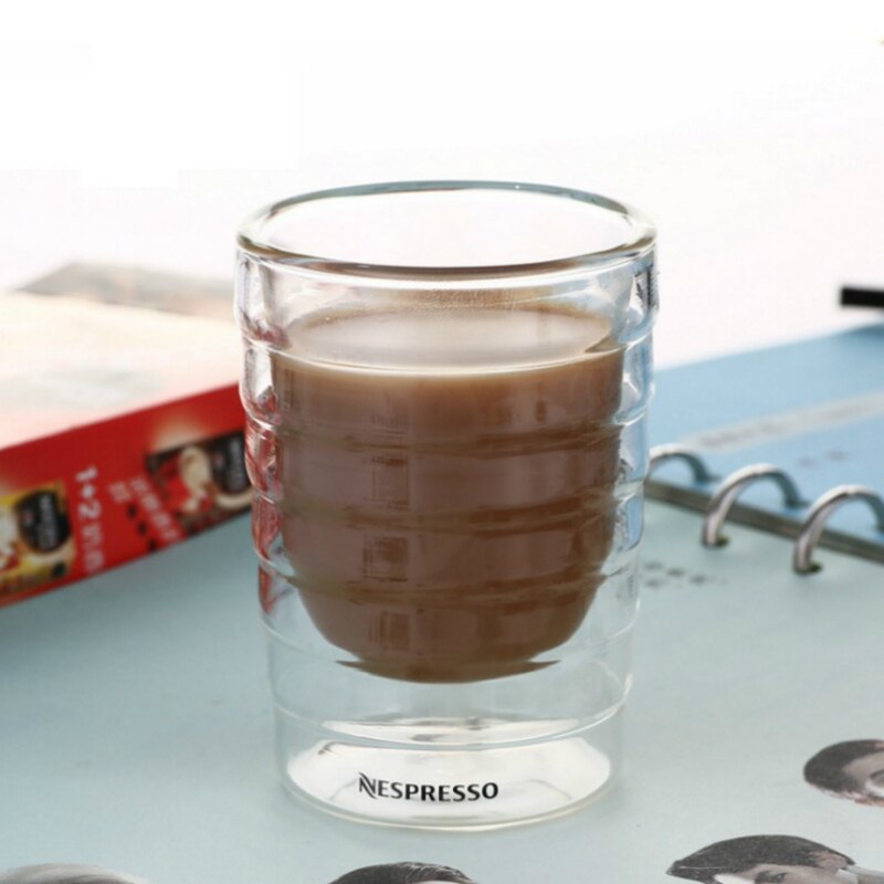 Glasses Caneca Hand Blown Double Wall Whey Protein Canecas Nespresso Coffee Mug Espresso Coffee Cup Thermal Glass Tea Milk Drink