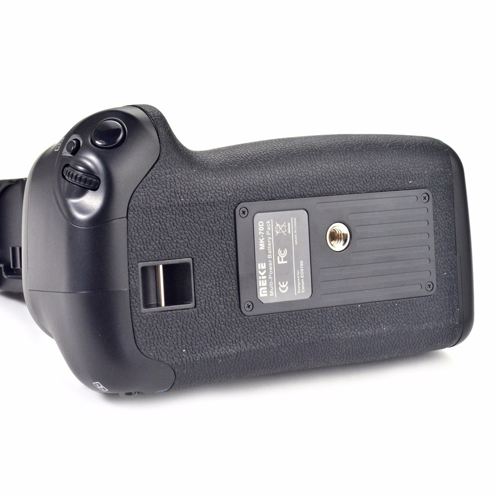 Meike MK-70D batería Vertical paquete práctico para Canon EOS 70D 80D Cámara BG-E14 DSLR as LP-E6
