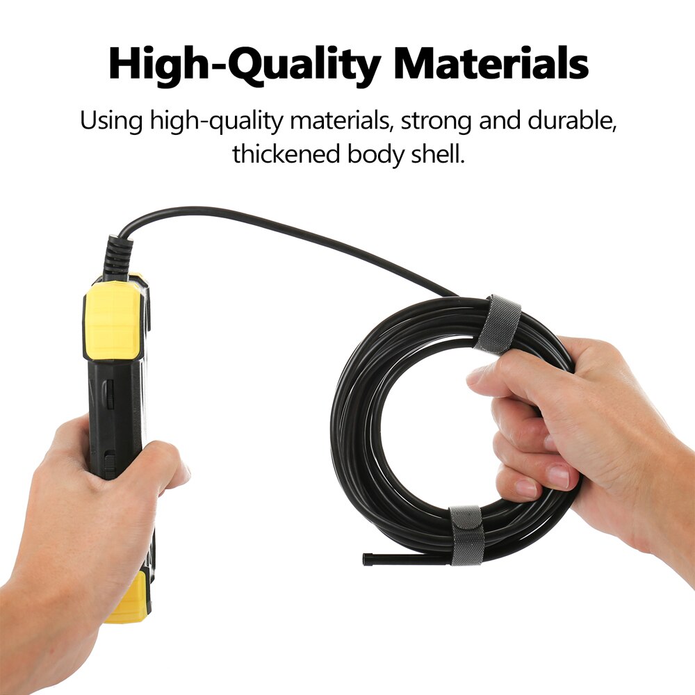 Endoscopes эндоскоп 4.3 Inch IPS High Definition Screen 1080P IP67 Handheld Endoscope Industrial Endoscopes with 6 LEDs Home