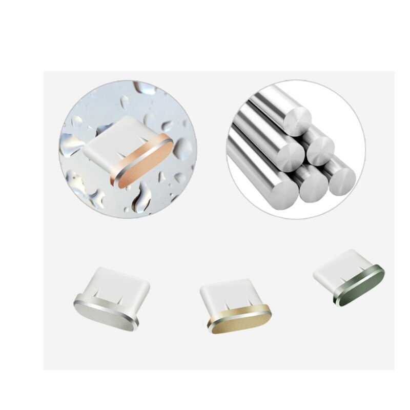 Enchufe antipolvo tipo c para teléfono móvil Xiaomi Mi5, mi6, Huawei, P9, P10, LETV, HTC, conector USB-C