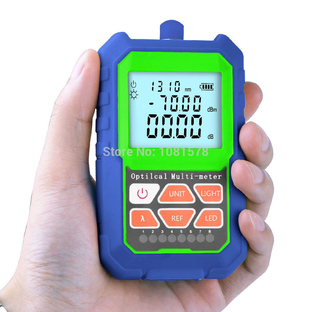 Mini fiber Optik Energie Meter mx7A-70 ~ + 3dBm mit RJ45 Kabel Tester LED licht