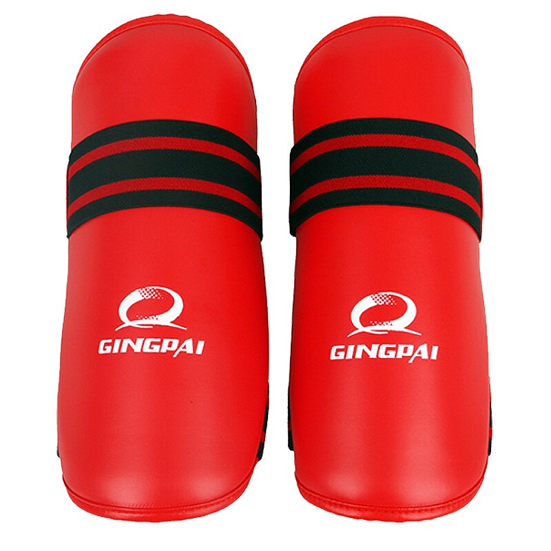 MMA shin guard shank protector kickboxing grappling shin pads sport gear leg guards kids adult training Boxing Muay Thai Sanda: Red / S 120cm to 149cm