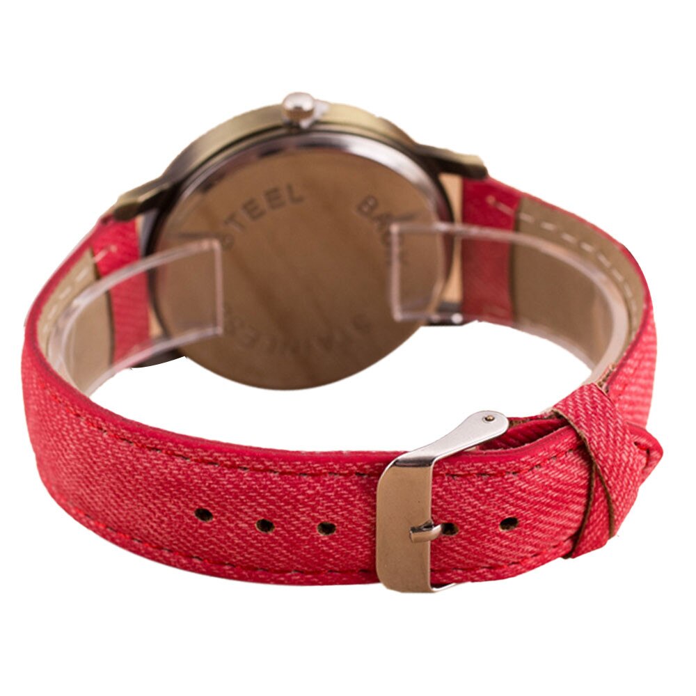 MEIBO Quartz Men's Casual Watches Leather Band Wooden Color Wrist Watch Men's Ladies Watch