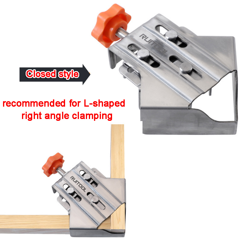 90 Degree Positioning Squares Right Angle Clamps for Woodworking Corner Clamp Carpenter Clamping Tool for Cabinets