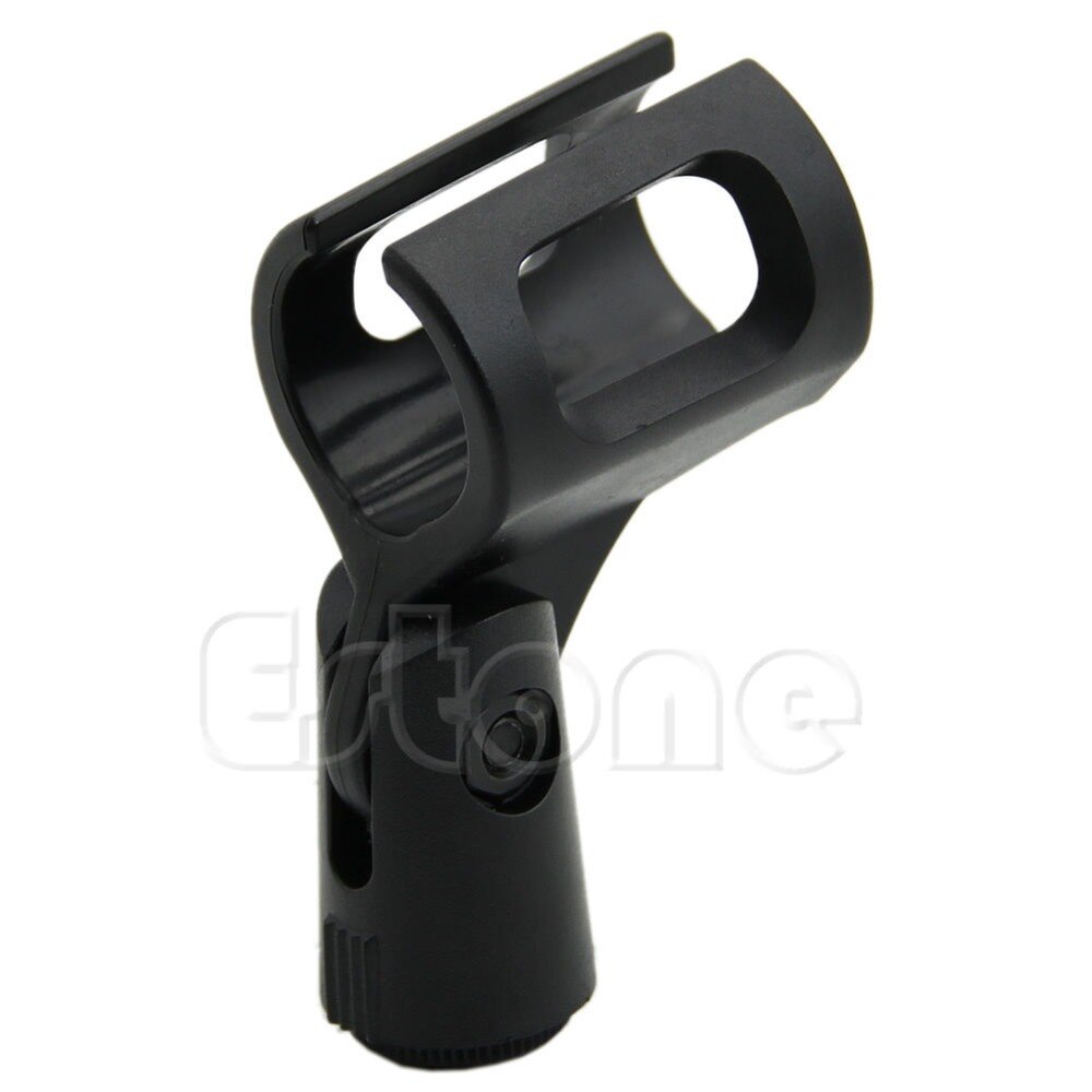 Plastic Flexible Clamp Clip Holder Mount Microphone Mic Stand Accessory