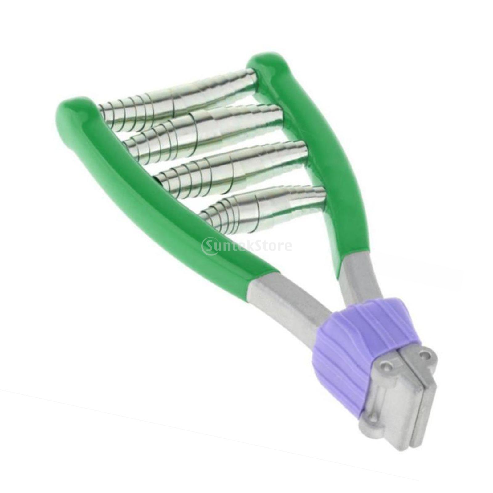 Starting Clamp Stringing Tool For Badminton Tennis Racquet Ultralight Spring Loaded Aluminum Starting Clamp equipment: Brown