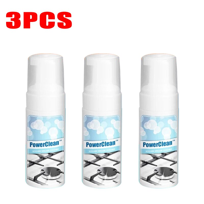 1 Pcs 30ml Grease Oil Cleaner Kitchenware BBQ Supplies Clean Kitchen Oil Household Cleaning Kitchen Tools: 3PCS