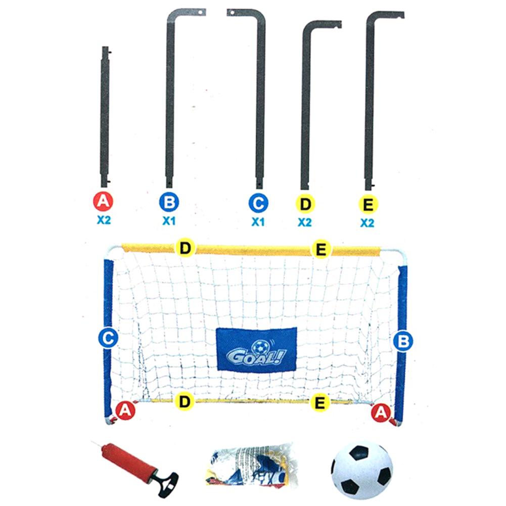 Kids Soccer Goal Set Mini Portable Football Net Ki... – Vicedeal