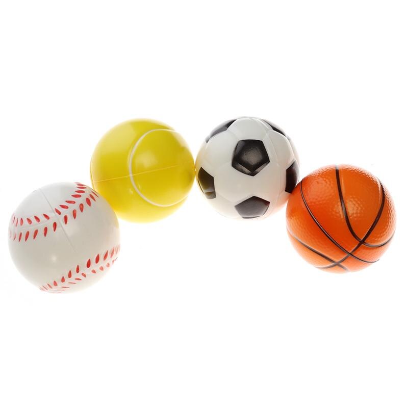 12 Pcs Weich Schaum Sport Bälle Fußball Basketball Baseball Tennis Ball Für Kinder