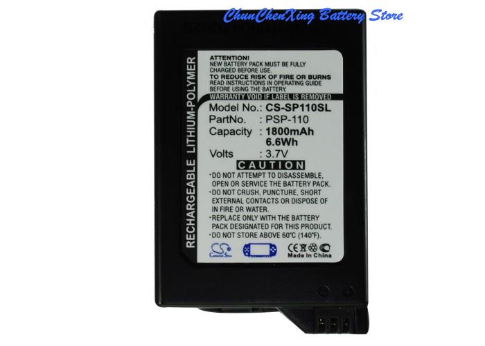 Cameron Sino 1800mAh Battery PSP110 for Sony PSP1000,PSP1000G1,PSP