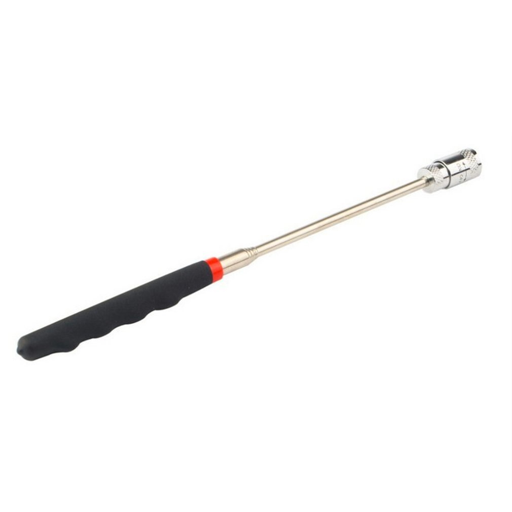 Portable Magnetic Retractable Pickup With Led Light Telescopic Powerful Iron Bar Magnetic Suction Rod: Default Title