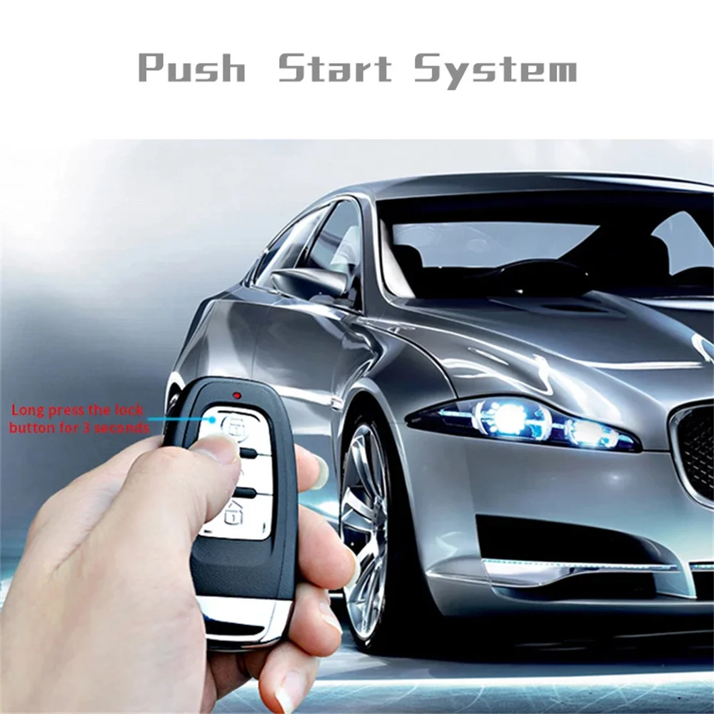 Fernstarter und Autoalarm, intelligente App, Fernstart-Stopp-System für Autos, Motor--Anfang-System mit automatischer Zündknopf