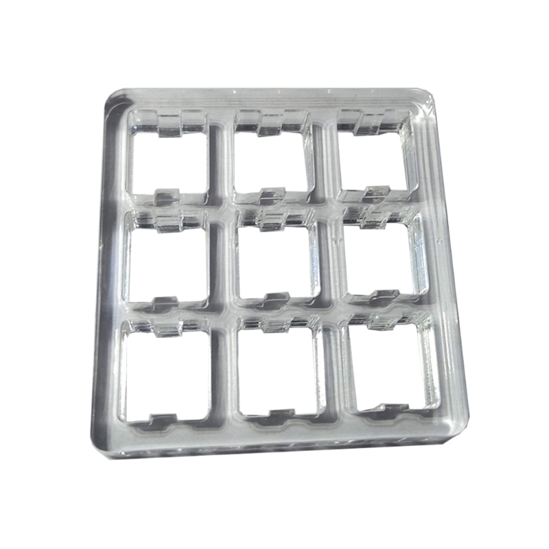 Switch Tester Base Transparent Acrylic Plate For Cherry MX Switch Storage Display Board Tester Base: 9