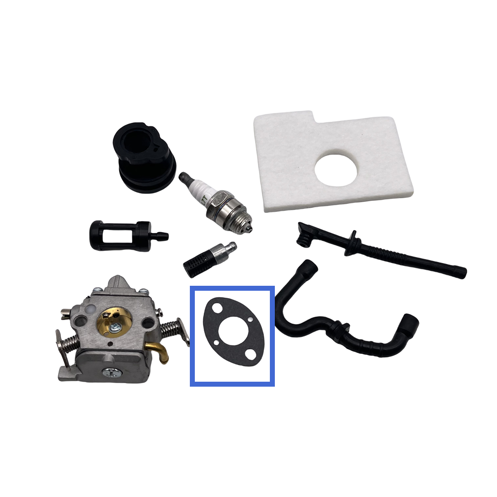 Gaźnik MS170 pasuje do piły łańcuchowej Stihl MS180 017 018 MS170C MS180C 1130 120 0603 i 1130 124 0800: Niebieski