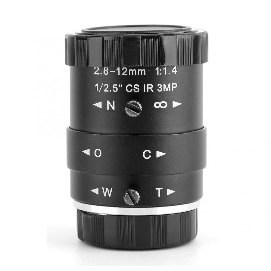 CCTV Lens 1080P HD Manual Aperture Zoom 2.8-12mm Focal-Length Lens for Security CCTV Camera