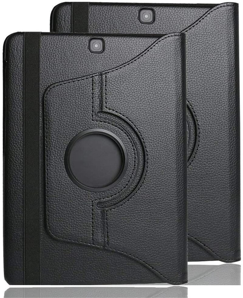 360 Rotating PU Leather Case for Samsung Galaxy Tab A 9.7 inch SM-T550 T555 P550 P555 Folio Tablet Cover Sand Holder Funda Capa