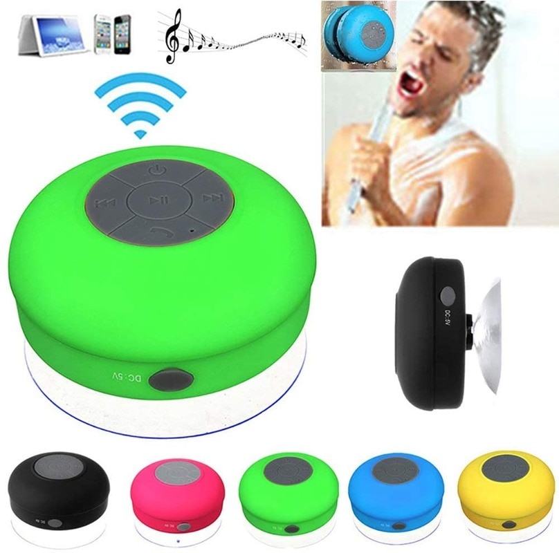 Minialtavoz Bluetooth portátil, resistente al agua, para ducha, piscina, baño, Outdo, playa, coche, inalámbrico, manos libres, Audio portátil