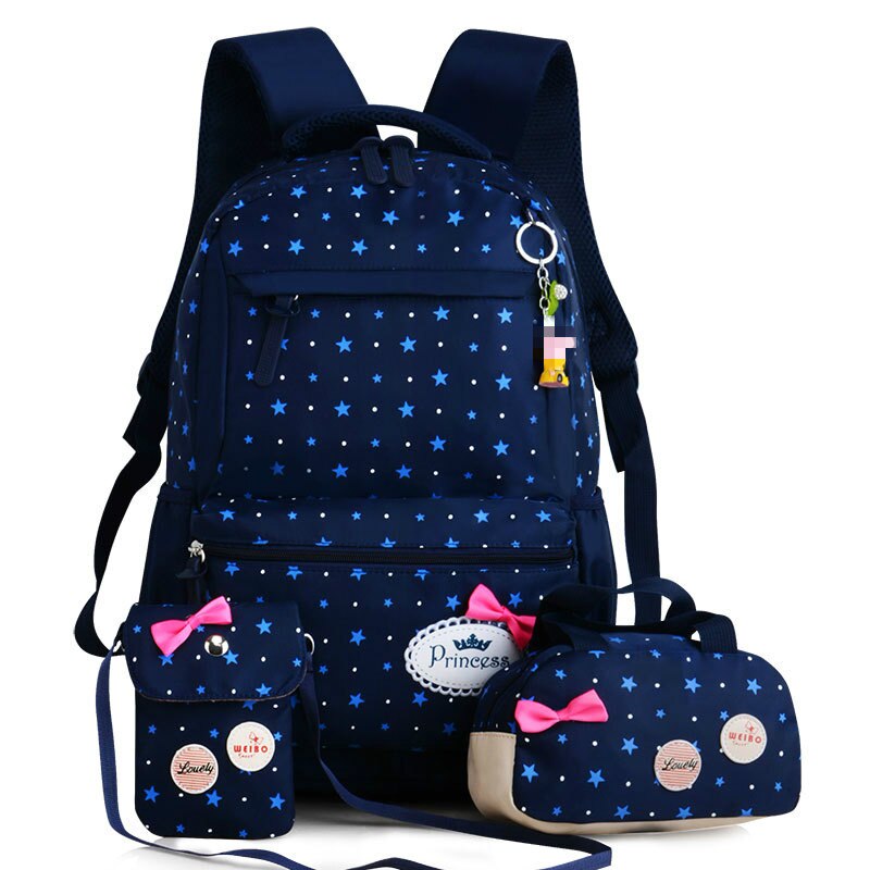 Children printing backpack School backpacks set Girls School Bags Waterproof Backpacks Kids Satchel Schoolbags mochila escolar: 22