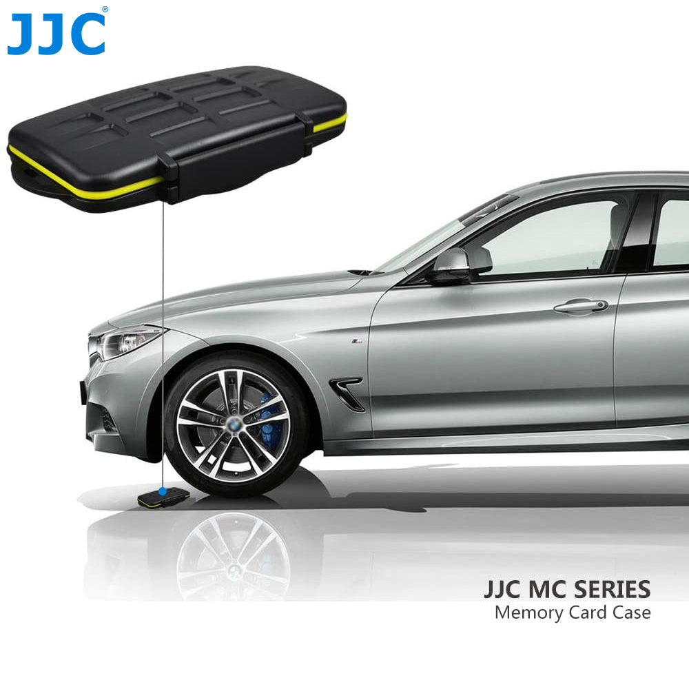 Jjc Waterdichte Sd Microsd Card Case Houder Hard Case Storage Box Voor Sd/Sdhc/Sdxc/Micro Sd/Tf Card Container Voor Dslr &amp; Computer