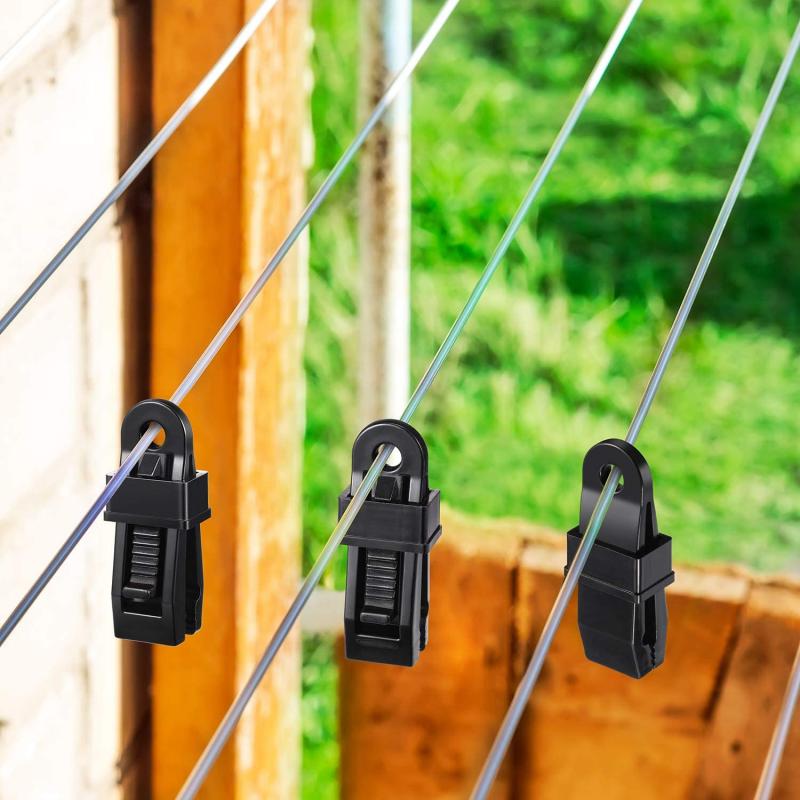 10/1Pcs Tent Luifel Clip Outdoor Wind Touw Klemmen Luifel Wind Touw Clips Camping Tent Accessoires