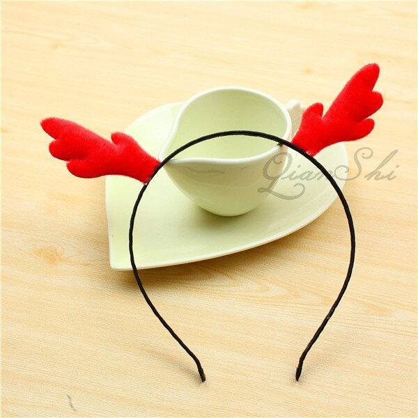 Cute Lovely Girl Hair Accessories Headband Leopard Cat Ears Angel Wings Hair Band Christmas Antlers Horns Headband