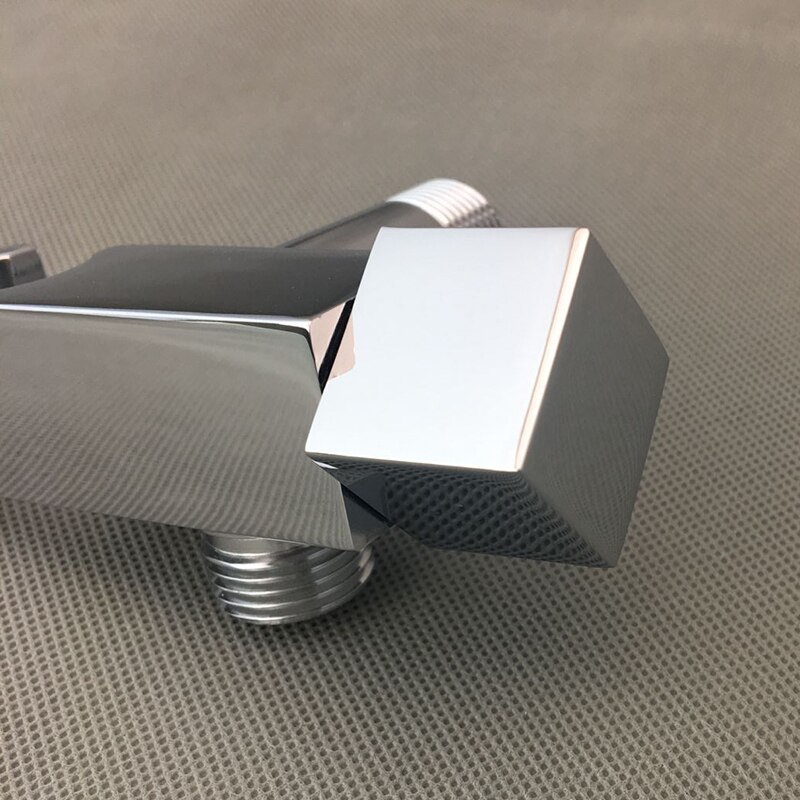 Brass Chrome Dual Purpose Angle Valve Water Knockout Trap Toilet Water Tank Dedicated shower bracket Bibcock