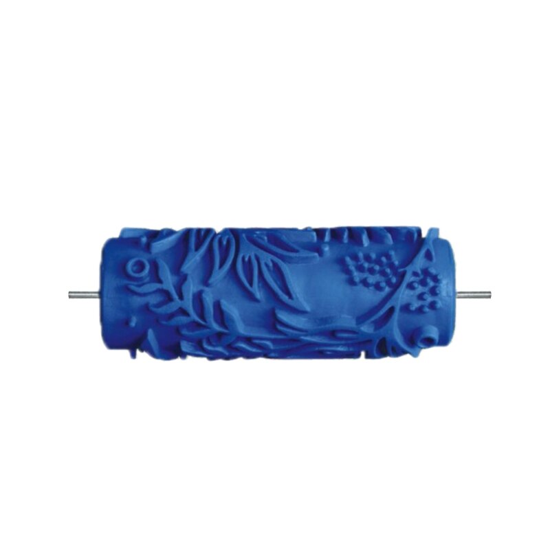 5" Embossed Paint Roller Sleeve Wall Texture Stencil Brush Pattern Decor 066Y: 044Y