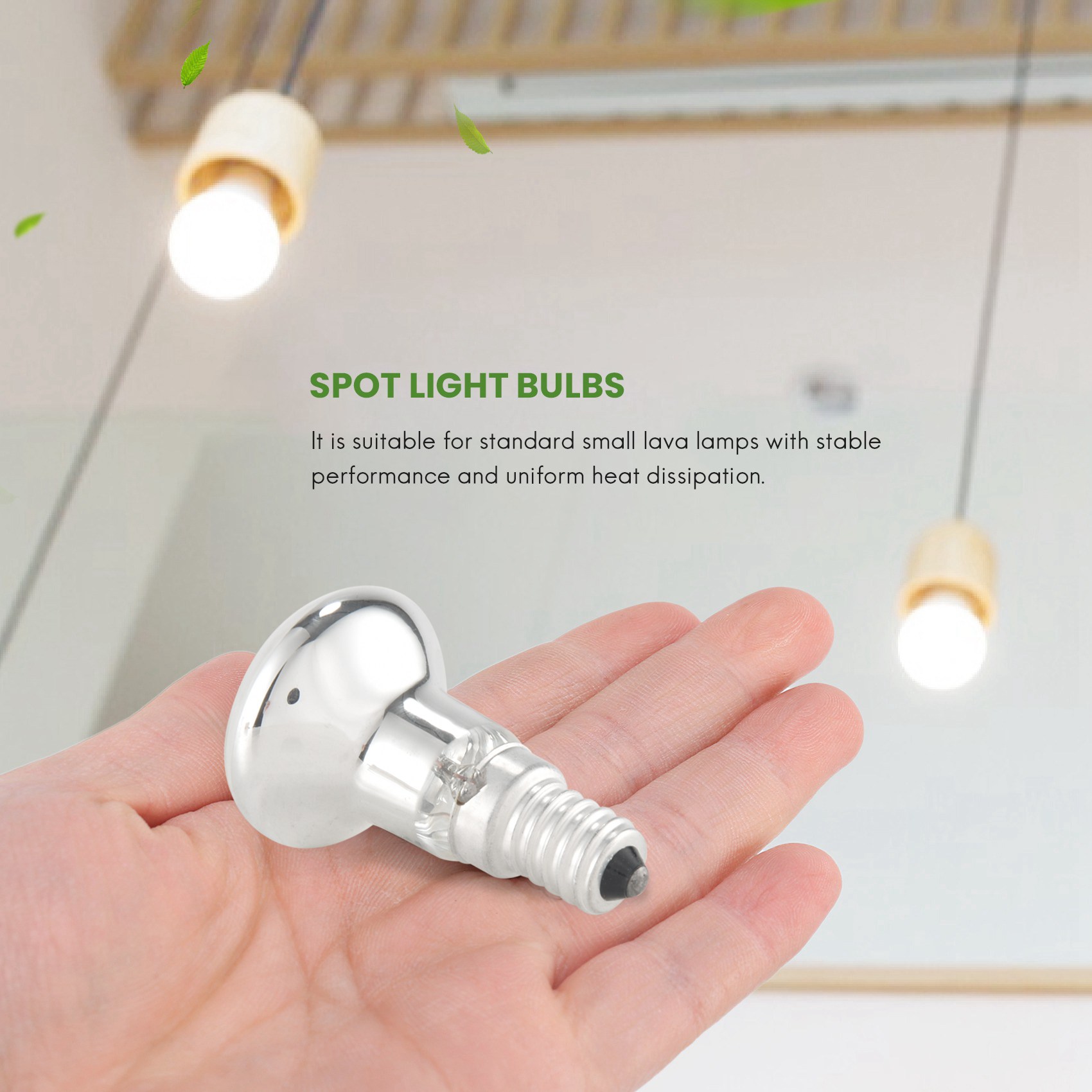 Ersatz-Lava-Lampe E14 R39 30 W, Strahler zum Einschrauben, Glühbirne, klarer Reflektor, Stelle-Glühbirnen, Lava-Glühlampe, 3 Stück