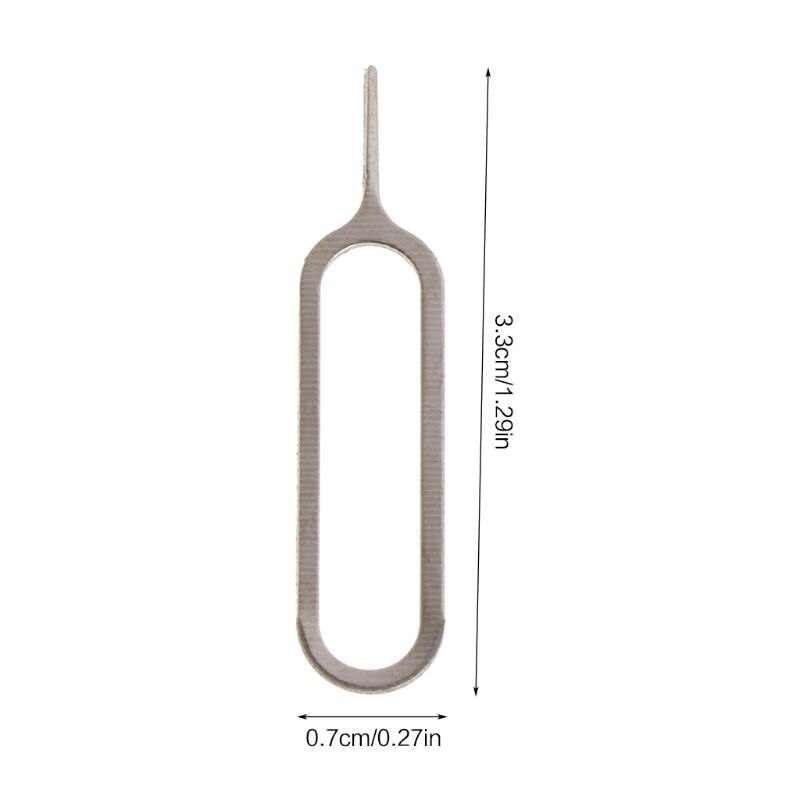 Pin de expulsión de tarjeta Sim para huawei, herramienta de pin de expulsión de tarjeta Sim para huawei p8 lite X 7 Plus 8 4S redmi note 2 3 4X a5, 10 Uds.