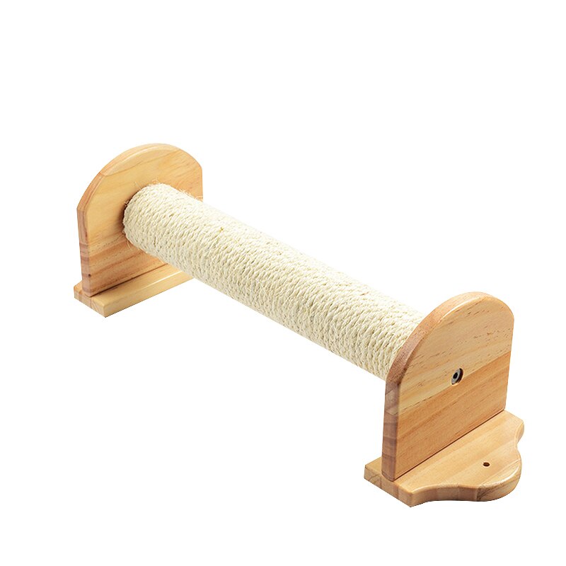 Cat Wall Scratching Post Tree Wall-Mounted Cat Sisal Shelf Pet Kitten Scratchers Board Toys Cat Climbing Frames: A1