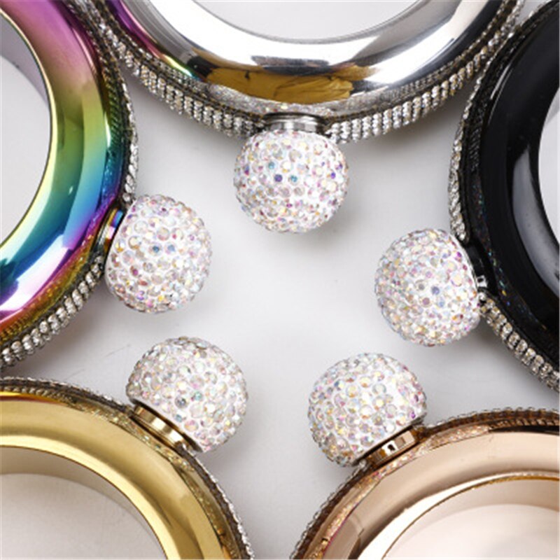 3.5oz Bangle Bracelet Hip Flask with Funnel Stainless Steel Alcohol Whiskey Hip Flask Pocket Flagon Chic Drinkware