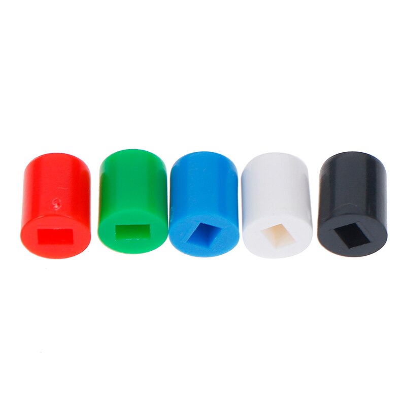 20Pcs Tactile Push Button Switch Cap 10mm Applies 6*7mm Self-locking Switch Button Cap
