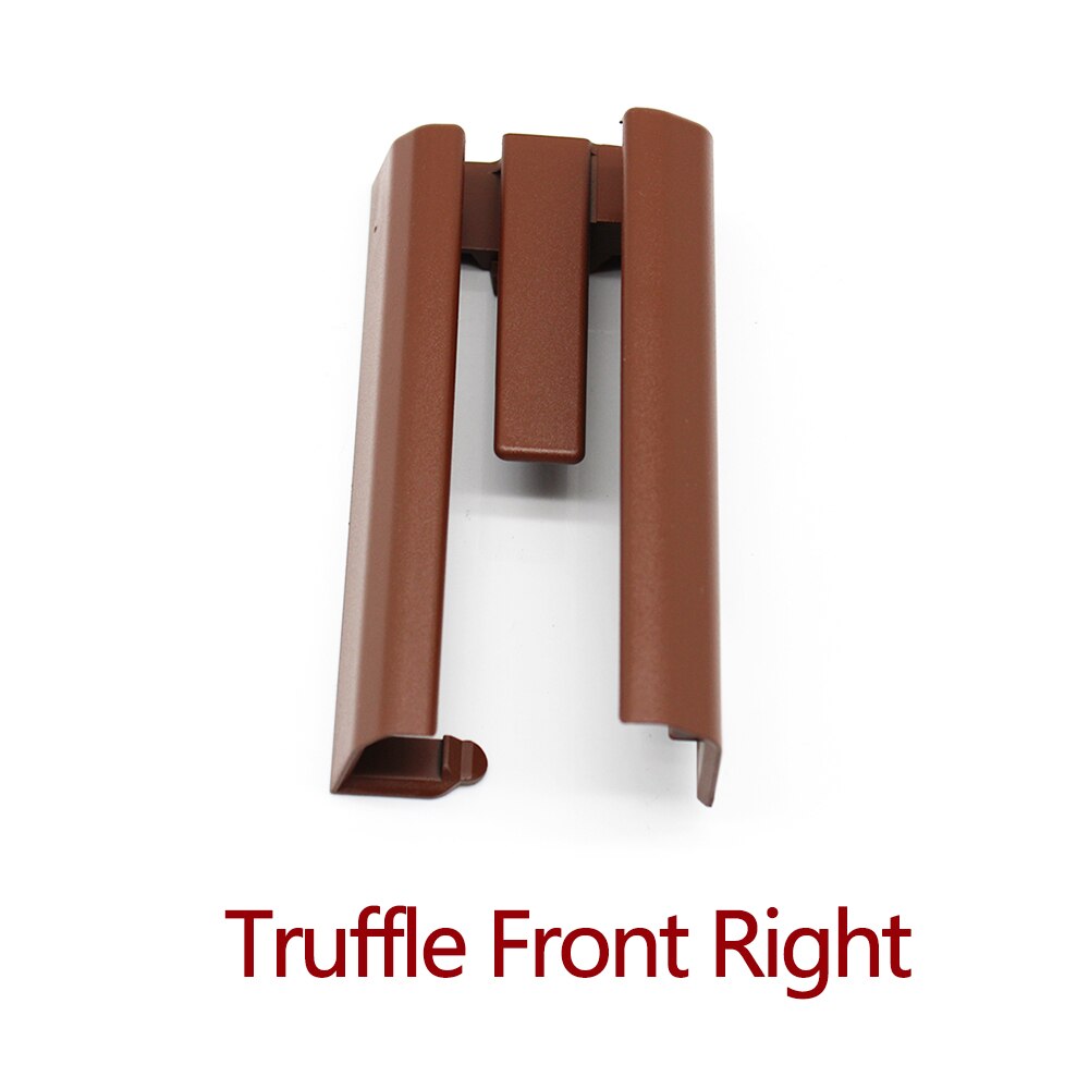 Interior Car Seat Sliding Track Rail Cover Replacement For BMW 5 Series G30 G31 G38: Truffle Front Right