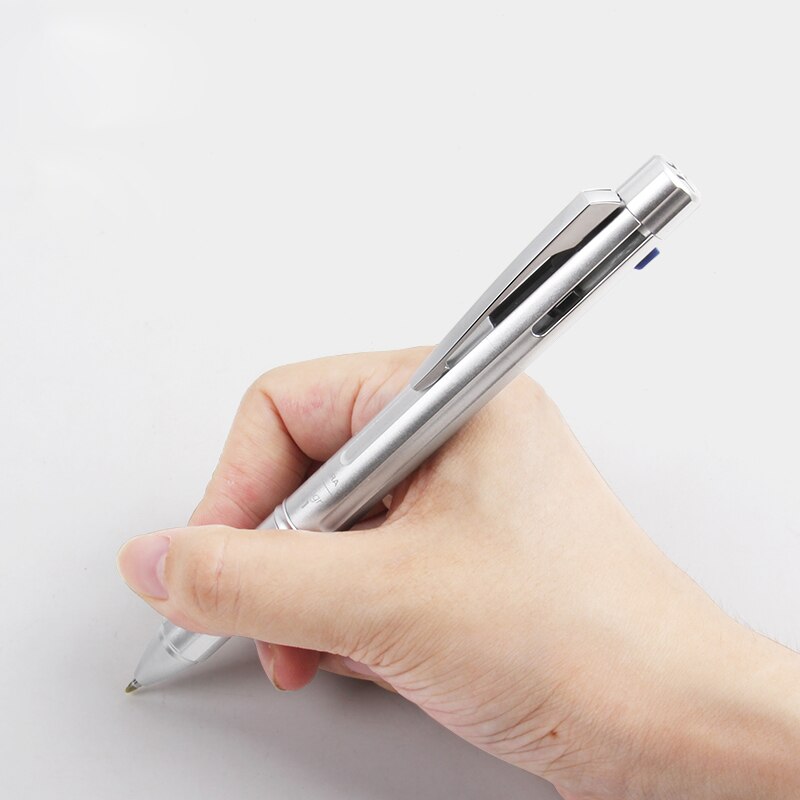 1Pcs SAKURA 5-IN-1 multi-functional color gel pen (0.5 automatic pencil + 0.4mm 4-color gel pen) low center of gravity writing