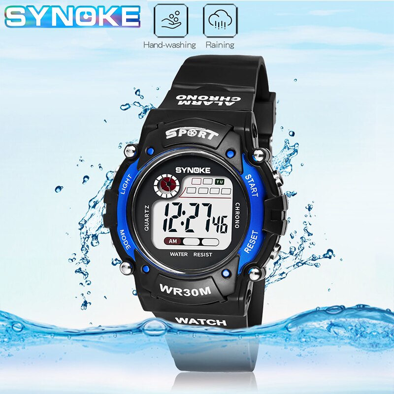 Kinderen Horloges Elektronische Sport Horloge Voor Kinderen Waterdichte Led Wekker Kid Digitale Horloge Jongen Meisje Montre Enfant