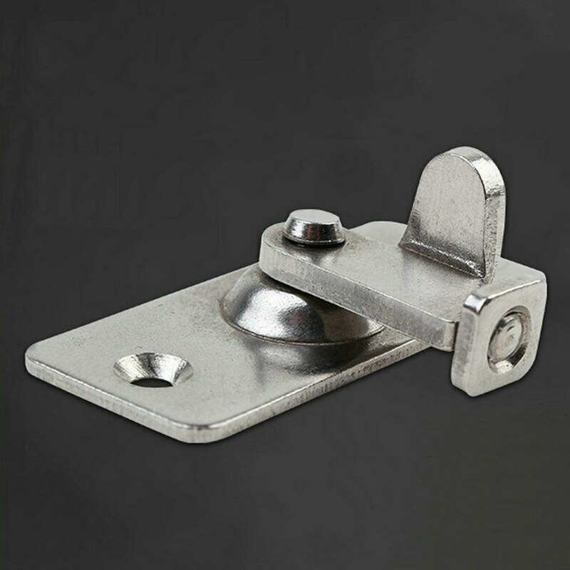Right angle Door Lock Drawer Repair Replacement Tool Hasp Stainless Steel