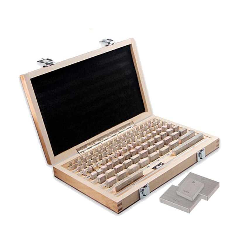 Single Piece Block Gauge Metric High Precision Gauge Block 0.5 1 5 10 20 50mm 100mm HRC-63 Degrees Measuring Gauging Tools