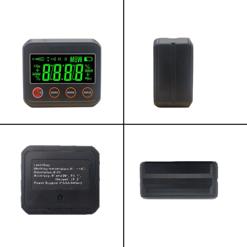 Digital Angle Finder,LED Digital Angle Gauge &amp; Level Tool Woodworking Tools,For Electrical Plumbing &amp; Carpenter Tools