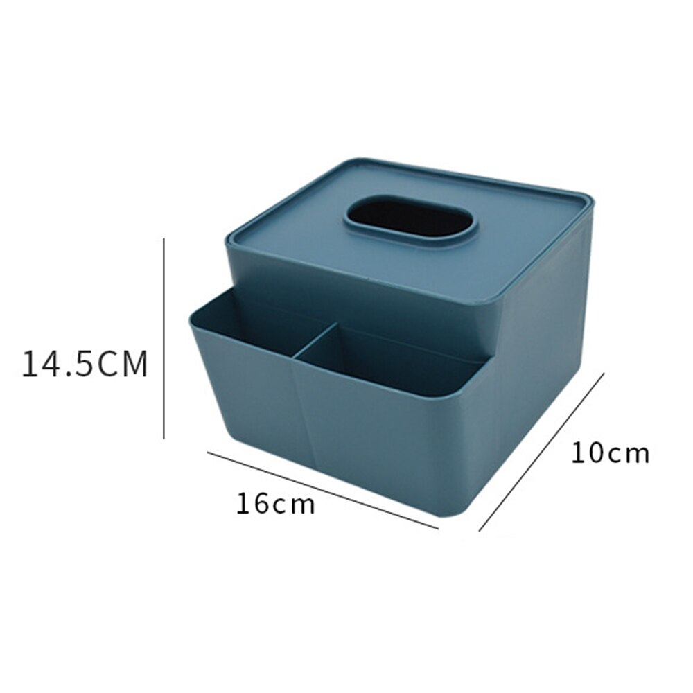Home Desk Remote Control Phone Tissue Paper Storage Box sort Multifunction Organizer