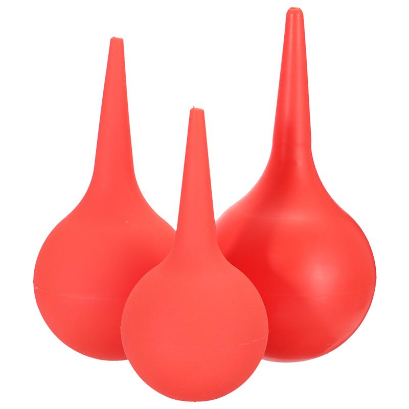 30/60/90ml Ear Cleaning Balls Squeeze Suction Bulb Cleaning Dust Blower Dirt Blowing Ball Ear Clean Ball Dirt Blowing Ball