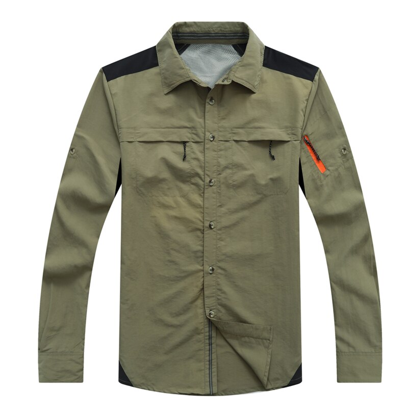 Chemise de pêche en soie glacée à séchage rapide p... – Grandado